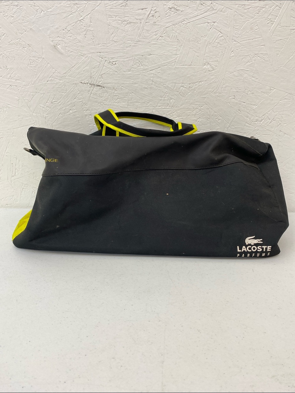 Vintage Lacoste Parfums Challenge Small Gym Bag